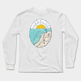 Beach Long Sleeve T-Shirt